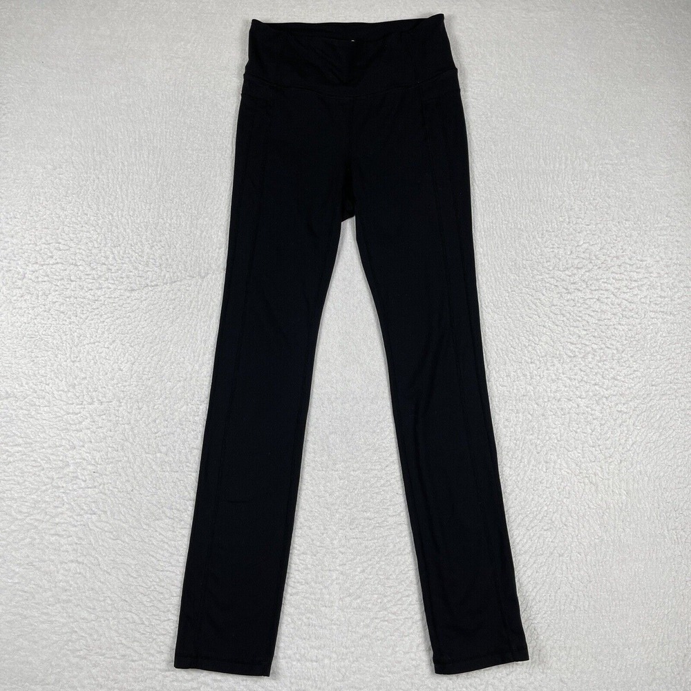Athleta Leggings Womens Small Black Skinny Up Pant Ladies Athleisure Gym Workout